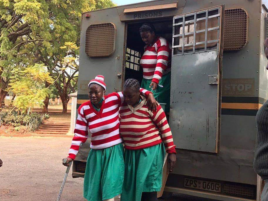Detainees in Zimbabwe of three woman that have been sexually assualted and tortured after abduction and torture during interrogation under the oppresive Mnangagwa government 
