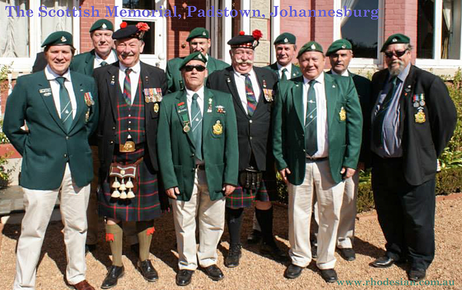 Photo of The Scottish Memorial with RLI at Padstown in Johanesburg South Africa