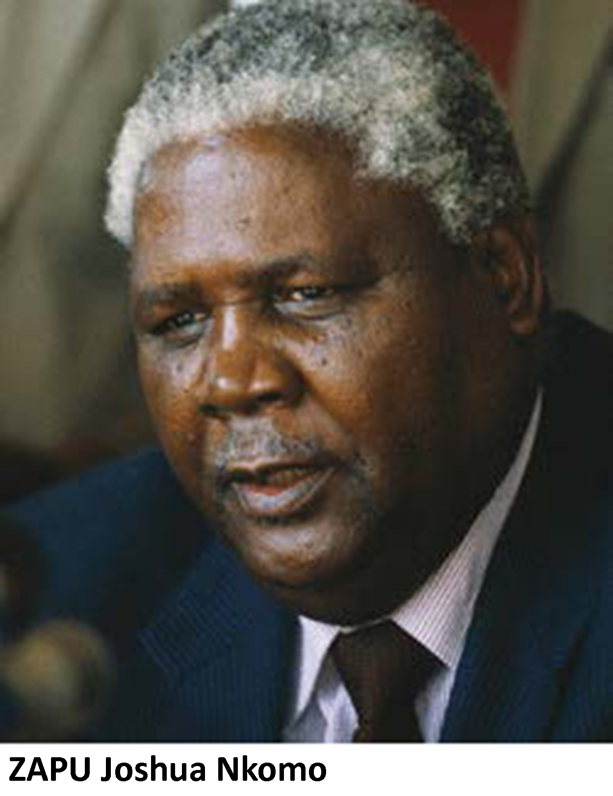 Joshua Nkomo African Nationalist and president of ZAPU