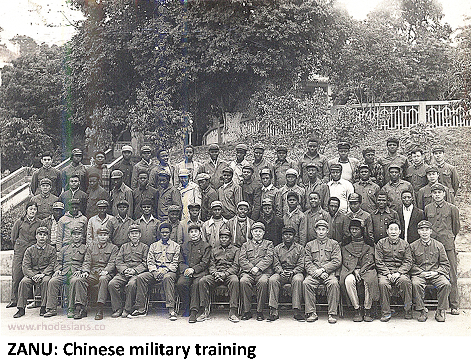 Zimbabwe African National Union military training in China during Rhodesian Bush War